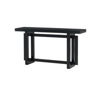 FZL02068LM Mesa auxiliar de sofá para salón, mesa consola para entrada, mesa consola estrecha y larga detrás del sofá almacenamiento (M)