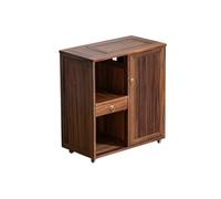 FZL02068LM Mesa Auxiliar for sofá móvil con Mueble for té de Nogal