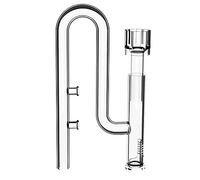 FZONE 13mm Aquairum Mini Cristal Skimmer Lily Pipe para Mini y Nano Tanque Filtro 12/16mm