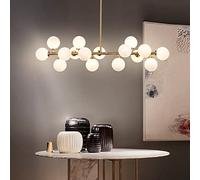 FZQSXAZU Lámpara de araña Moderna de Madera con Anillo LED, lámpara Colgante Japonesa de 1 luz, lámpara de Techo Circular Regulable contemporánea para Isla de Cocina, Sala de Estar y Comedo
