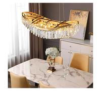 FZQSXAZU Lámparas Colgantes para decoración del hogar, lámparas Colgantes de Cristal de Lujo para Sala, lámparas Colgantes para Comedor, lámparas de Techo, iluminación INT