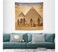 FZQVSGW Tapiz de antiguos egipcios, tapices estéticos bohemios, decoración personalizada para colgar en la pared, pancarta de fondo de habitación, pósteres para colgar en la pared para dormitorio