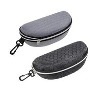 FZSECRIU 2 pezzo Custodia Occhiali Rigida, Custodia Occhiali da Sole, Porta Occhiali, Funda Gafas Natacion