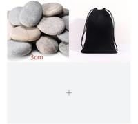 FZSECRIU Juego de 48 piedras para pintar planas, piedras para pintar (3 cm), piedras planas, piedras para pintar, piedras planas para pintar, piedras de río, piedras para manualidades