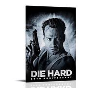 FZSSCWP Póster decorativo de la serie de televisión de Die Hard Popular Movie Amazing TV Series, póster decorativo para dormitorio, 40 x 60 cm, estilo marco