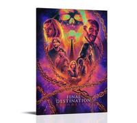 FZSSCWP Póster decorativo para pared de Final Destination Bloodlines de películas populares, serie de televisión, póster decorativo para dormitorio, 50 x 75 cm, estilo marco