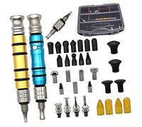 fztonk 34 bolígrafos con puntas intercambiables para abolladuras de coche, herramienta de nivelación de reparación de automóviles profesional