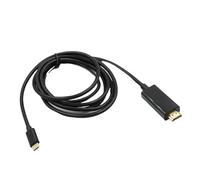 fztonk Adaptador USB C a HDTV tipo a adaptador 4K @ 30Hz Video Sincronización de sonido Convertidor de pantalla Disipación de calor para teléfono USB a convertidor para
