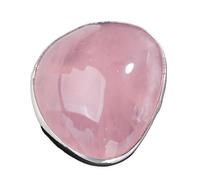 fztonk Anillos de cristal natural con forma irregular, joyería única hecha a mano para mujeres y hombres, uso diario, equilibrio energético, anillos de diseño irregular único, One Size, como se