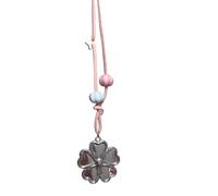 fztonk Cadena de collar Blossomy con extremo de corbata modificable, mezcla permanente, excelente para todos los días, de lo contrario, ocasiones especiales, cadena de gargantilla de aleación