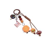 fztonk Creative Hamburger Cookie Code Owner Dense Pack Adición Permanente Resina Sustancia Presente Concepto Divertido Paquete de Galletas Charm, Q1934 4
