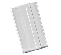 fztonk Jarrones cuadrados de acrílico transparente para centros de mesa decorativos para el hogar, boda, ninguno rompible, jarrón grande decorativo para centros de mesa