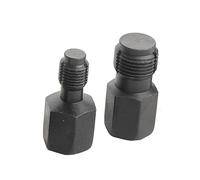 fztonk Juego de 2 herramientas portátiles de extracción sensorial de oxígeno automotriz de 18 x 1,5 mm, 12 x 1,5 mm, para hilo de acero al carbono sensorial de oxígeno