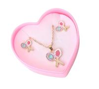 fztonk Juego de aretes y collar inspirados en tijeras, accesorios para uso diario, ocasiones especiales, joyería creativa para niños, One Size, como se describe, como se describe