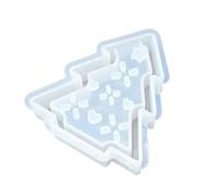 fztonk Moldes de silicona con forma de corazón de mariposa hueca para soporte de resina epoxi, soporte para velas de té, decoración de yeso, molde de silicona de mariposa para