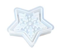 fztonk Moldes de silicona con forma de corazón de mariposa hueca para soporte de resina epoxi, soporte para velas de té, decoración de yeso, molde de silicona de mariposa para