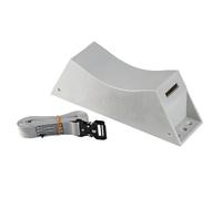 fztonk Soporte de botella de ABS resistente con correa montado en la pared, fácil instalación para varios ajustes, soporte de pared individual, montaje en cilindro, propietario de hospital