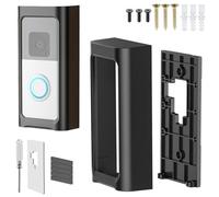 FZYCOM Soporte de Timbre Sin Taladro, Cubrepuertas Impermeable, Cubierta de Timbre Compatible con Ring Battery Doorbell (2024), Video Doorbell Plus/Pro, 2, 4, 3/3 Plus, 2nd Generation Version 2020