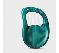 FZYE Arpa de Lira de 16 Cuerdas, Arpa de Caoba de Madera Maciza con Bolsa de Transporte, Llave de afinación, Regalo de Cuerda para Principiantes, Amantes de la música, niños y Adultos