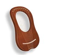 FZYE Arpa, Instrumento de Lira de Caoba de 16 Cuerdas con Bolsa de Transporte, Cuerda de Llave de afinación, 16 Cuerdas de Repuesto, Regalo para Principiantes Amantes de la música, niño