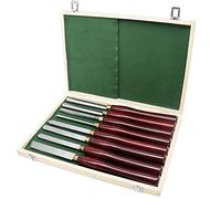 FZYE Juego de cinceles de Herramientas para tallar Madera para Trabajar la Madera, Herramienta de torneado de Madera HSS Juego de cinceles para Torno HSS Juego de gubias de Acero de alt