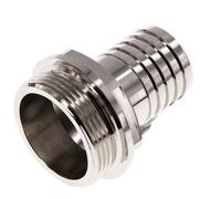 G 1 1/2'' Macho x 32mm Latón niquelado Llave de manguera 16 Bar