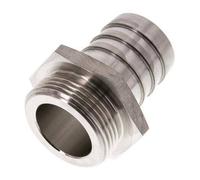 G 1 1/4'' Macho x 32mm Llave de manguera de acero inoxidable 40 Bar
