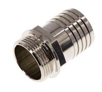 G 1 1/4'' Macho x 38mm Llave de manguera de latón niquelado 16 Bar