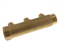 G 1 1/4'' x 3xG 1/2'' F/M/M Tubos distribuidores de latón 10 Bar