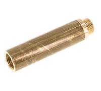 G 1/2'' F/M Extensión de latón DIN 3523 - 100 mm