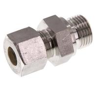 G 1/2'' Macho x 12S Racor de compresión recto de acero inoxidable 630 Bar DIN 2353