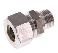 G 1/2'' Macho x 18L Racor de compresión recto de acero inoxidable 315 Bar DIN 2353