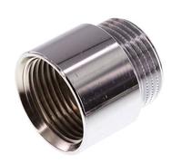 G 1'' F/M Extensión de latón cromado DIN 3523 - 25 mm