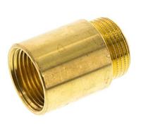 G 1'' F/M Extensión de latón DIN 3523 - 40 mm