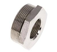 G 1'' x G 2'' F/M Anillo reductor de latón niquelado 16 Bar