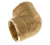 G 2'' Codo de latón de 90 grados 16 Bar