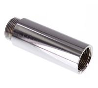 G 3/4'' F/M Extensión de latón cromado DIN 3523 - 80 mm