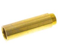 G 3/4'' F/M Extensión de latón DIN 3523 - 100 mm
