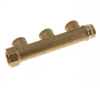 G 3/4'' x 3xG 1/2'' F/M/F Tubos distribuidores de latón 10 Bar