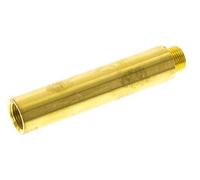 G 3/8'' F/M Extensión de latón DIN 3523 - 100 mm