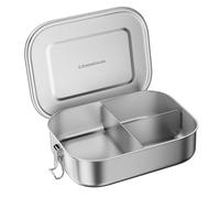 G.a HOMEFAVOR Acier inoxydable Boîte à lunch avec 3 compartiments 1400ml