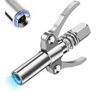 G Acoplador de Pistola de Engrase, Pistola de Engrase Boquilla, Pistola de Engrase G Acoplador, Engrasadora Manual, Boquilla de Grasa de Alta Presión, Apto para Todo Tipo de Prensas de Engrasado