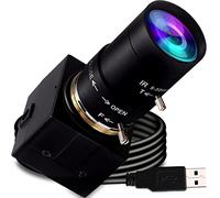 G Cámara varifocal USB 10X, zoom óptico de 5 a 50 mm, lente Varifocus, 2 MP con OV2710, enfoque ajustable Webcam 1080 @ 30 fps para Windows, Linux, Mac