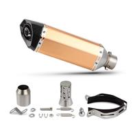 G Compatible Con Para Ninja650 Silenciador Para Escape Accesorios Para Motocicletas, Silenciador Hexagonal De Cola Redonda Modificado De 370 Mm(G)