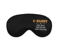 G Daddy The Man The Myth The Legend Sleep Eye Mask Soft Eye Covers Bloqueo de luces Blindfold con correa ajustable para siesta de viaje