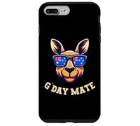 G Day Mate - Camisa de Bandera de Australia con diseño de Canguro Australiano Carcasa para iPhone 7 Plus/8 Plus