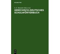 G. E. Benseler A. Kaegi Griechisch-Deutsches Schu (Tapa dura) (Importación USA)