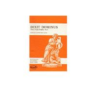 G.F. Handel: Dixit Dominus (Vocal Score). Partituras para Soprano(Dueto), Alto, Tenor, Bajo, SATB, Orquesta de Cuerdas, Continuo