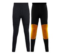 G&F Pantalón Térmico Largo Hombres Johns Fondos De Ropa Interior Capa Capa Gruesa Mantener Invierno Cálido (Color : C, Size : 3XL)