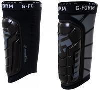 G-Form Pro-S Vento - Espinilleras de Fútbol - Equipamiento de Entrenamiento - Negro, Adulto X-Grande